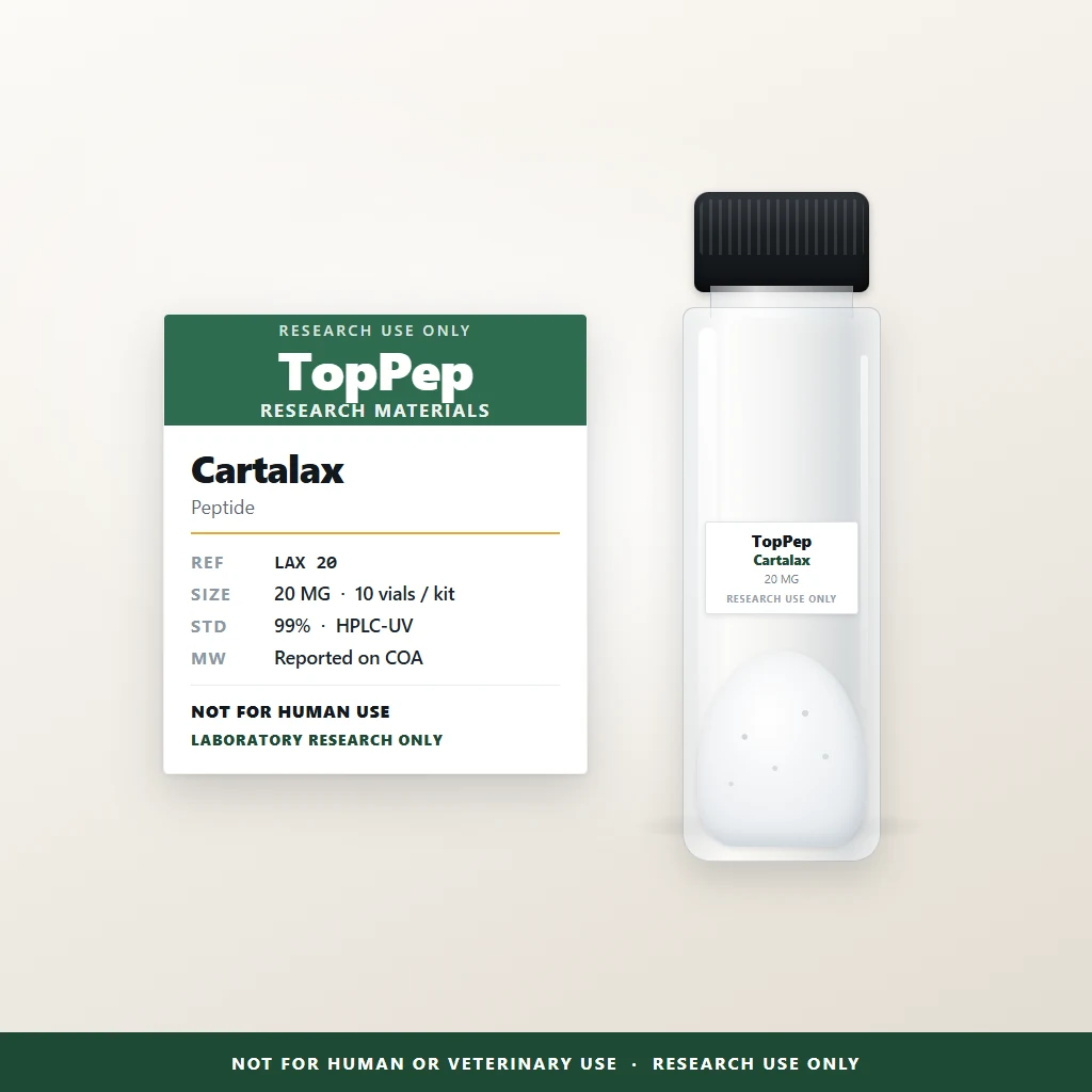 Cartalax reference material — Peptide