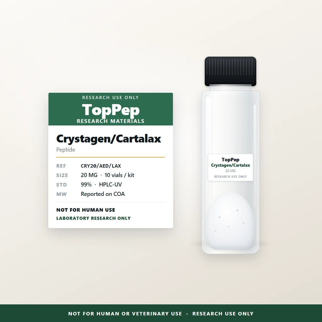 Crystagen/Cartalax reference material — Peptide
