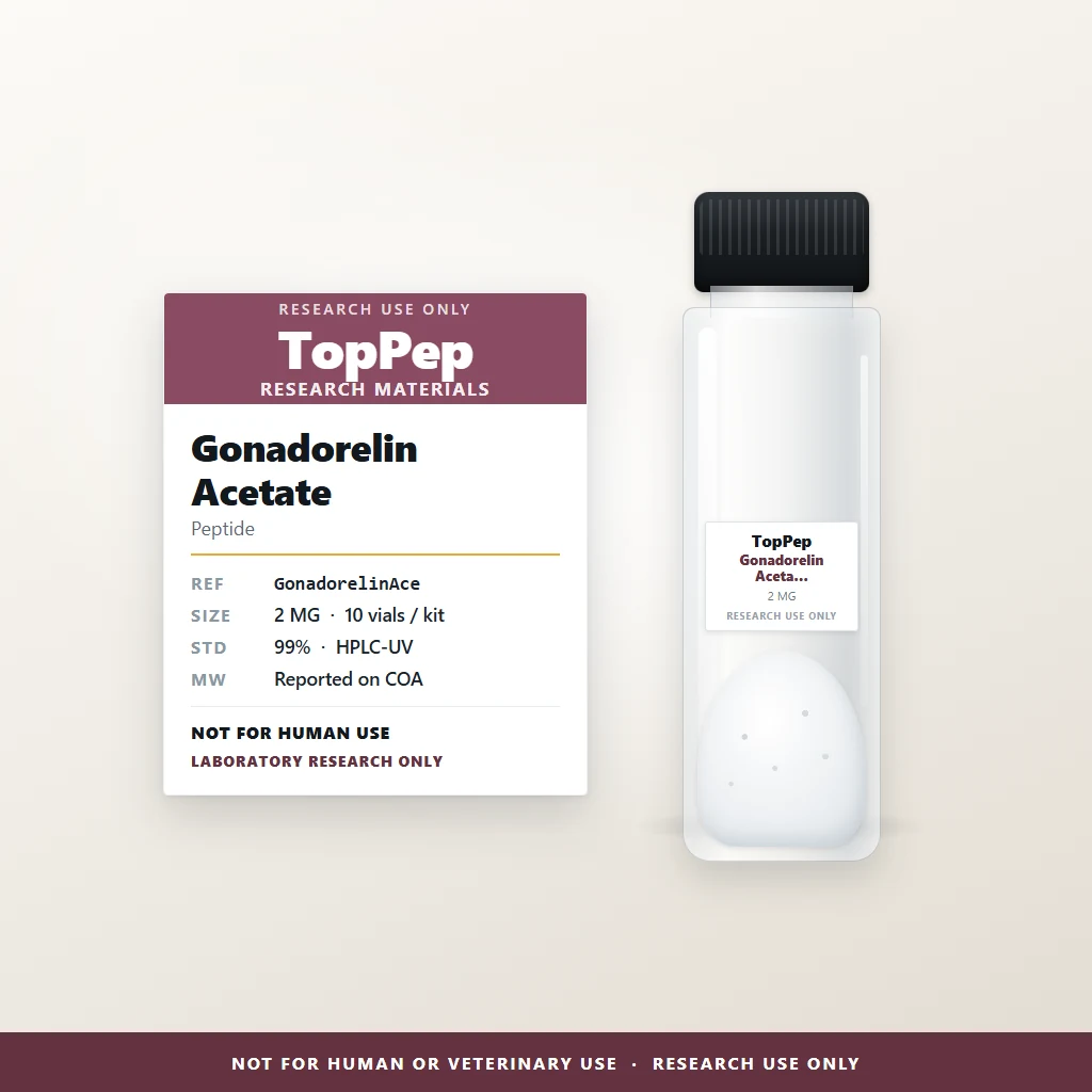 Gonadorelin Acetate reference material — Peptide