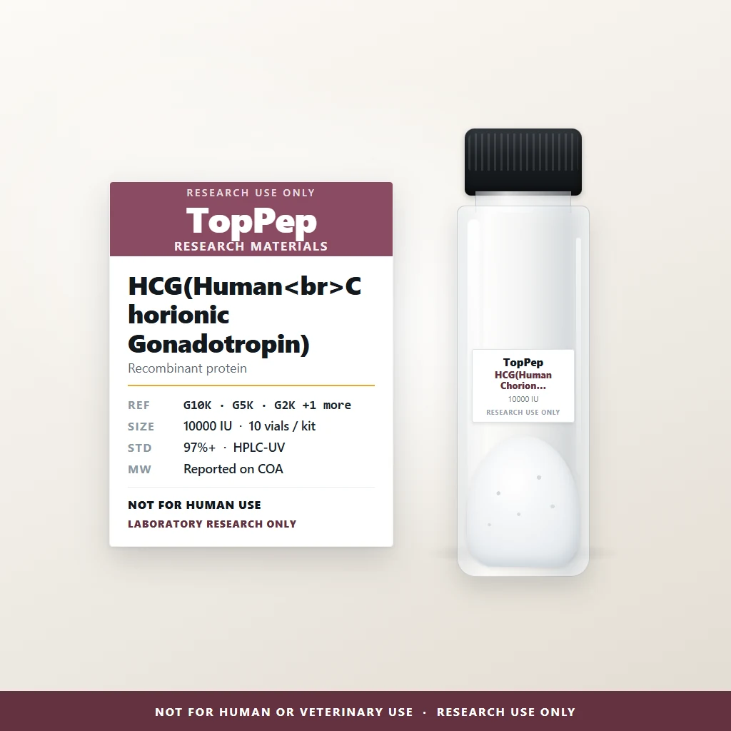 HCG(Human Chorionic Gonadotropin) reference material — Recombinant protein