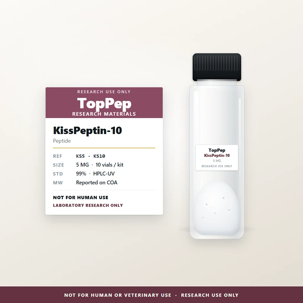 KissPeptin-10 reference material — Peptide