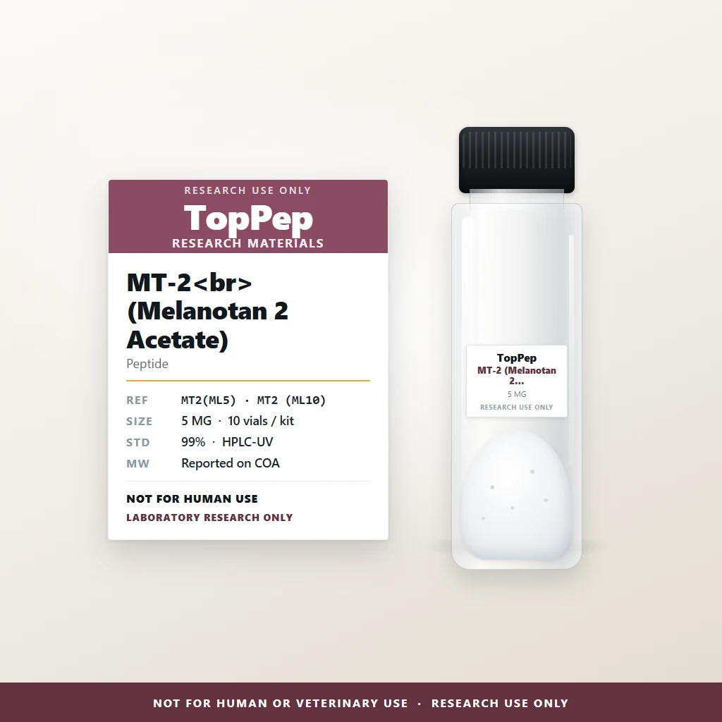MT-2 (Melanotan 2 Acetate) reference material — Peptide