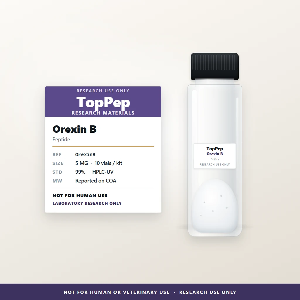 Orexin B reference material — Peptide