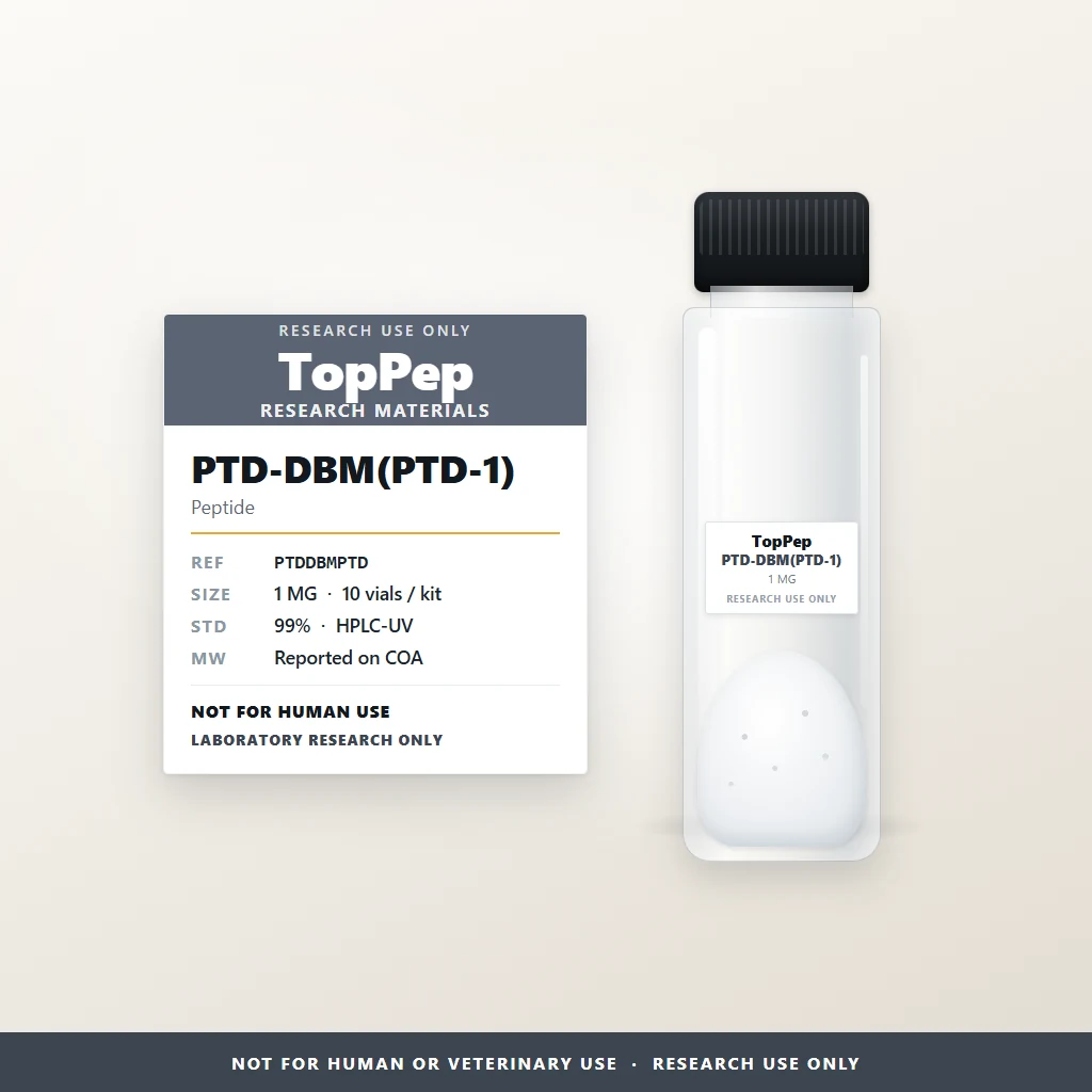 PTD-DBM(PTD-1) — Peptide reference material, PTDDBMPTD