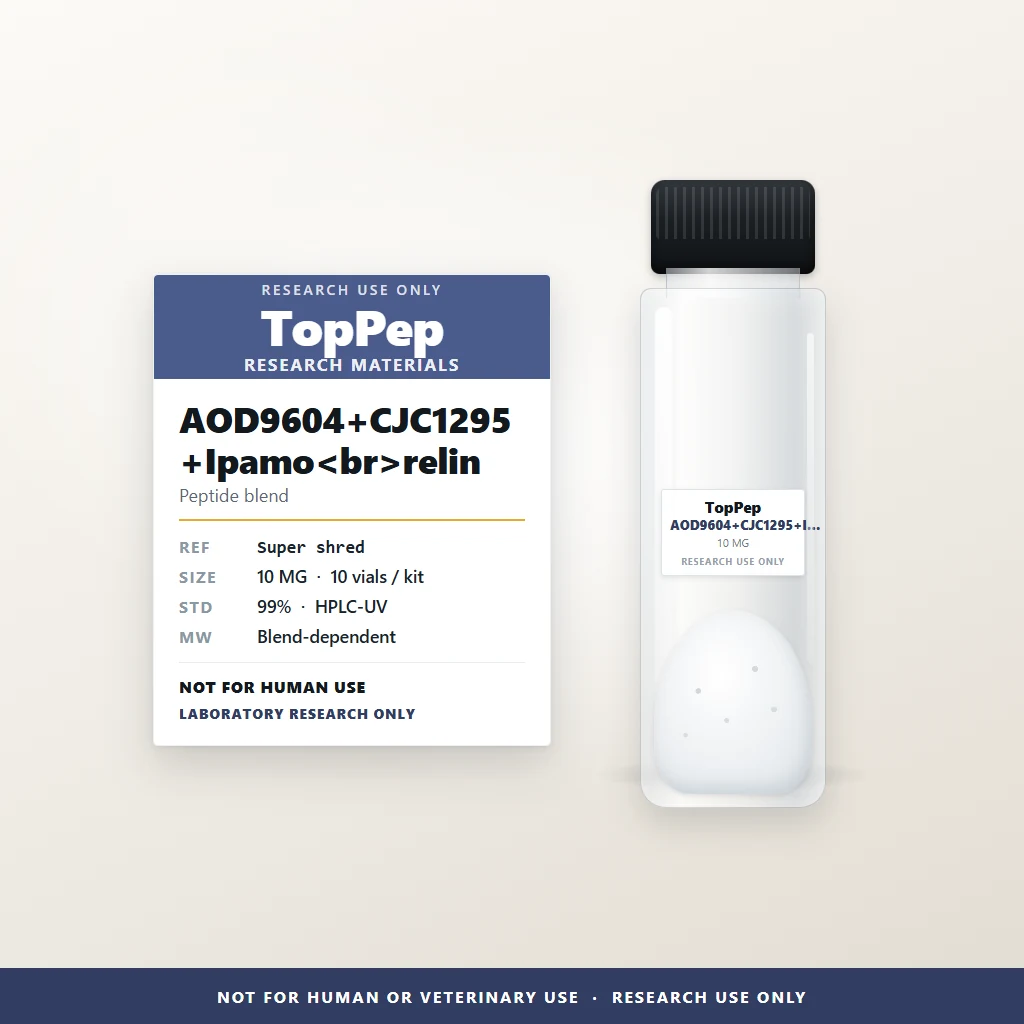 AOD9604+CJC1295+Ipamorelin reference material — Peptide blend