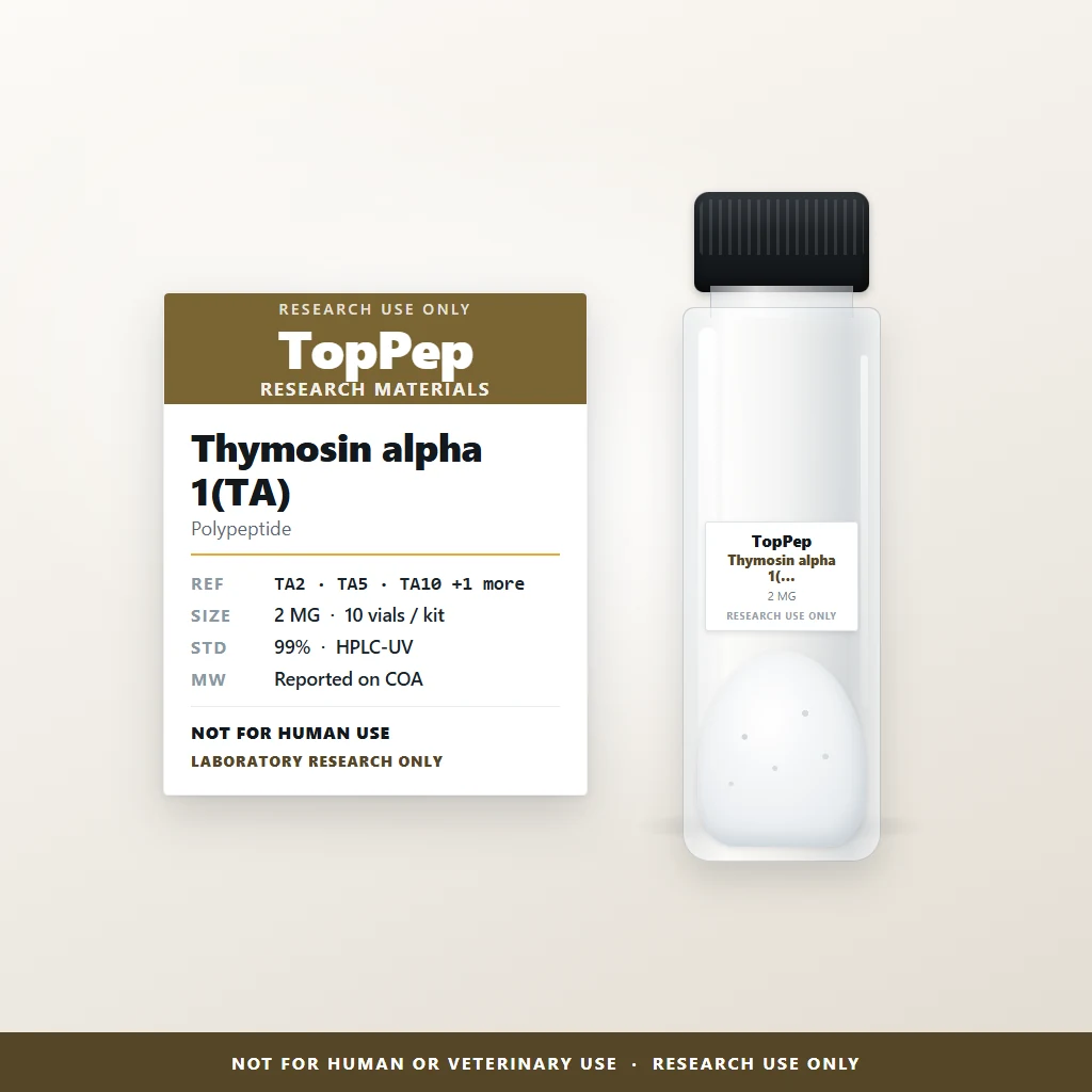 Thymosin alpha 1(TA) reference material — Polypeptide