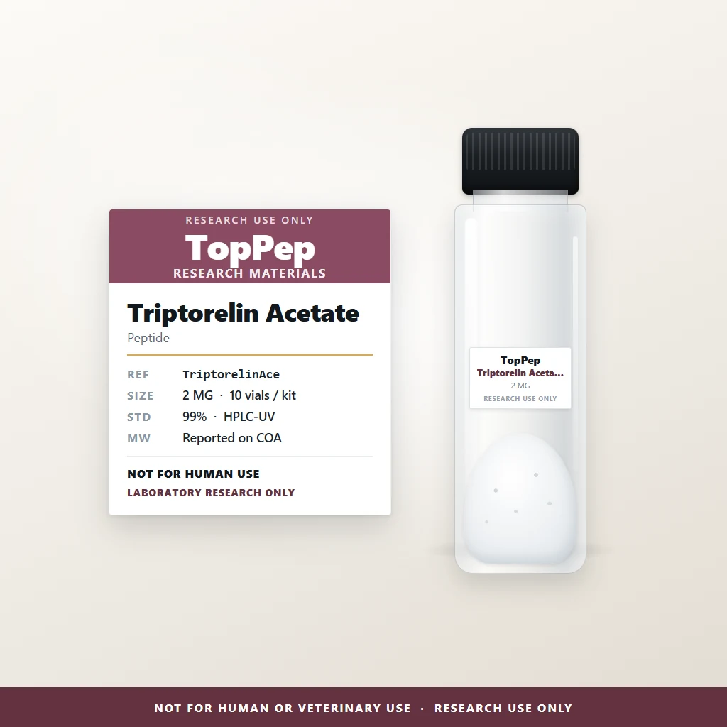 Triptorelin Acetate — Peptide reference material, TriptorelinAce